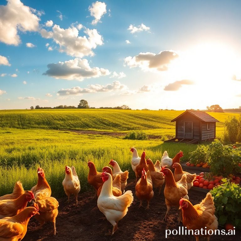 how to raise organic chickens